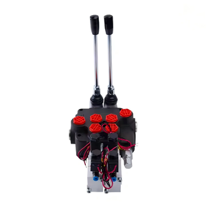 Válvula de descarga hidráulica para control de cargadora, tipo divisor de troncos, con función de flotador, válvula de control hidráulica P80, P80DQ, 80LPM, neumática - Product Image 1