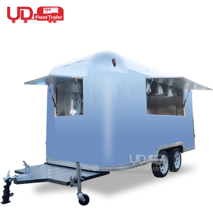 Taille personnalisée Europe Vente Café Thé Bière Kiosque Remorque Mobile de Restauration rapide de Camion De Barre - Product Image 2