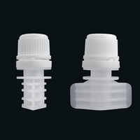 Bouchon de bec verseur en plastique PE de 6 mm, petite taille, anti-fuite et inviolable pour pochette cosmétique liquide et trousse de maquillage