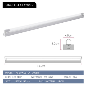 CE SASO Đèn Tuýp Led 4ft Chiếu Sáng Đèn Tuýp LED <span class=keywords><strong>T5</strong></span> T8 Tích Hợp 18W Đèn Tuýp LED, Đèn Tuyến Tính - Product Image 3