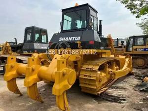 Bulldozers Shantui SD22 Usados en Buen Estado para Trabajo, Tractor Chino SD22 SD32, Bulldozer de Orugas Shantui Usado en Venta - Product Image 4