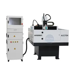 Mini máquina de gravura cnc, kit completo de gravação atc barato preço cnc 6060