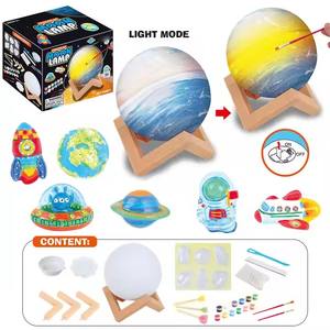 Creativity Arts Moon lampada Kit fai da te <span class=keywords><strong>luna</strong></span> luce notturna per i bambini - Product Image 2