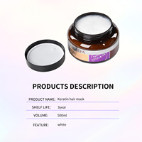 Masque capillaire à la kératine le plus vendu, après-shampoing hydratant pour les soins capillaires, répare les cheveux secs et crépus, cheveux lisses sans vapeur