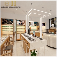 Présentoir à lunettes pour magasin avec service de conception clé en main, table d'exposition personnalisée pour opticien