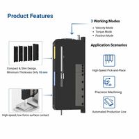 Actionneur linéaire rotatif à bobine Doingwin DLARA, résolution 0,5 µm, répétabilité ±10 g pour l'emballage de puces, l'assemblage de circuits imprimés et de LED