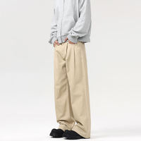 Pantalon habillé pour homme sur mesure de qualité supérieure, durable, très vendu, anti-froissement, 100% coton, coupe droite, multi-poches, ODM CustomFR142