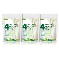 प्राकृतिक हर्बल 28day detox के स्लिम फ्लैट चाय पेट स्लिम detox चाय
