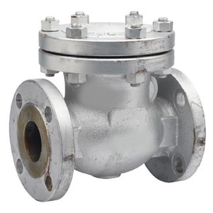 Ansi PN16 DN65 Asme Wcb เช็ควาล์วสำหรับน้ำด้วยมือวาล์วเหล็กหล่อ CF8/CF8M/CF3M - Product Image 2