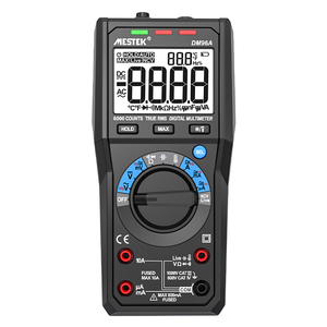 Multímetro Digital DM96A 10A True-<span class=keywords><strong>RMS</strong></span> 6000 recuentos Pantalla de 3 líneas Probador analógico Voltímetro Condensador Medidor de temperatura Amperímetro - Product Image 1