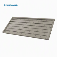 Tuiles solaires personnalisées BIPV CdTe double vitrage 3,2 mm 23W haute efficacité 600x400mm panneau photovoltaïque incliné pour toiture