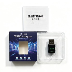 IFA01 มินิไวไฟไร้สาย WiFi 6 AX1800 ไดรเวอร์ฟรี ตัวรับสัญญาณ Wi-Fi แบบ USB ในตัว อะแดปเตอร์ BT 5.4 การ์ดเชื่อมต่อเครือข่าย - Product Image 3