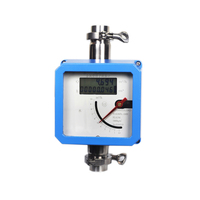 Débitmètre à rotor métallique intelligent haut de gamme 4-20 mA pour liquides chimiques, solvants, alcool et solutions alcalines