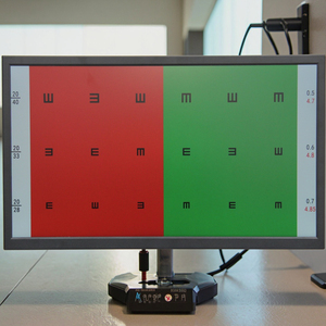 เครื่องตรวจวัดสายตาคุณภาพสูง VC-50 พร้อมจอ LCD LED ฉายภาพแผนภูมิการตรวจวัดสายตา รับประกัน 1 ปี ผลิตในประเทศจีน - Product Image 2