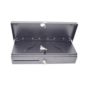 Cajón de Efectivo Extraíble con Tapa Abatible y Bandeja Ajustable para 6 Billetes y <span class=keywords><strong>8</strong></span> Monedas, para <span class=keywords><strong>Supermercado</strong></span>, la Caja Interior se Puede Extraer - Product Image 3