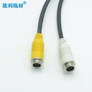 Pure Copper Y Cable Extension High-Quality Double Shielded Wiring For Seamless In-Vehicle Multi-Camera System Extension