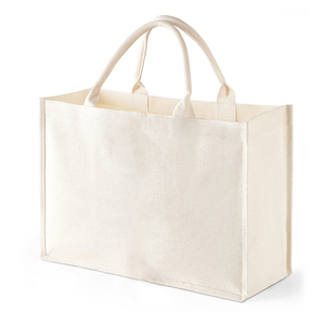 Bolsa de Compras Ecológica con Logotipo Personalizado, de Alta Calidad, Forma Cuadrada, Laminada, Impermeable, de Lona y Algodón, para la Playa - Product Image 2