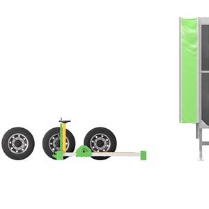Nueva Rampa de Carga Industrial de Alta Resistencia - Material de Acero Pintado - Borde de Acero - Manejo de Materiales Seguro y Eficiente - Logística - 2 Años - Product Image 4