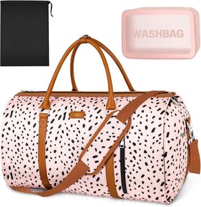 Échantillon gratuit Transporter une valise suspendue deux en un qui sert également de sac de voyage d'affaires pour femmes et hommes - Product Image 4