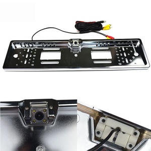 Car License Plate Frame,Euro Spec Number Plate Holder LED HD <b>Night</b> <b>Vision</b> Backup <b>Camera</b> - Product Image 1