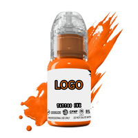 Pigments organiques NUOJO ODM Everest_Orange, encre de maquillage permanent professionnel, coloration facile, longue durée, 15 ml, machine numérique