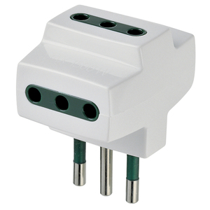 Multi Adapter S11 3P11 White Power <b>Plug</b> Connector 14mm Length 6mm Width 4.3mm Height - Product Image 1