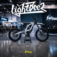 Surron Light Bee 2 24000W Vélo électrique tout-terrain haute vitesse 78.54V 45Ah 55.92mph Moto tout-terrain Suton Sur Ron Lightbee2
