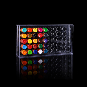 Soporte de exhibición de tinta para tatuajes de varias capas en oferta, estante de almacenamiento de botellas de pigmento para suministros de estudio de tatuajes - Product Image 1