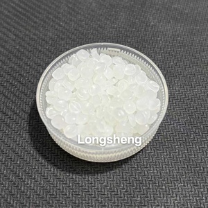 Granulés vierges PE 18D MFR1.5 LDPE LLDPE HDPE pour film, matière première granulée noire de qualité 100 - Product Image 1