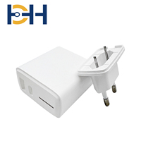 Chargeur mural USB Type-C HD-H HX-D0032 20W PD QC3.0 double port pour téléphone et montre connectée