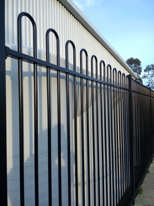 Clôture modulaire en métal au design moderne Panneaux de clôture à lattes pour l'intimité Clôture de <span class=keywords><strong>jardin</strong></span> extérieure - Product Image 6