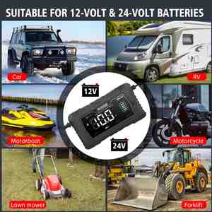 เครื่องชาร์จแบตเตอรี่ในรถยนต์12V 10A จาก htrc - Product Image 3