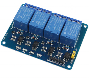 High-quality Discount <strong>4</strong>-way <strong>Relay</strong> <strong>Module</strong> 5V/12V/24V with Optocoupler Isolation - Product Image 1