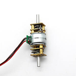 Motor paso a paso de 15 mm con doble caja de engranajes, eje de 3.0 mm, motor eléctrico mini DC para cerraduras electrónicas, pequeños electrodomésticos y dispositivos médicos - Product Image 2