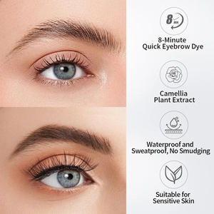Kit de <span class=keywords><strong>teinture</strong></span> pour sourcils et <span class=keywords><strong>cils</strong></span> infusé à la kératine, temporaire, waterproof, longue durée, <span class=keywords><strong>teinture</strong></span> hybride pour <span class=keywords><strong>cils</strong></span> et sourcils, rehausseur de sourcils - Product Image 5