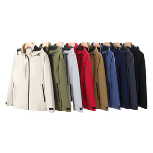 Veste de <span class=keywords><strong>pluie</strong></span> imperméable légère avec capuche <span class=keywords><strong>coupe</strong></span>-<span class=keywords><strong>vent</strong></span> de randonnée pour femmes, couleur LOGO OEM - Product Image 5