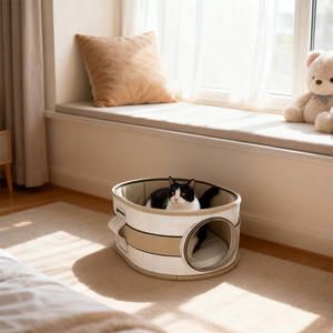 Multifunctionele huisdier draagtas koffer luxe huisdier draagtas rolkoffer voor kleine en middelgrote honden en katten - Product Image 4