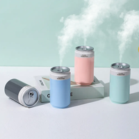Nouveau Design 260ml cadeaux promotionnels canettes Mini humidificateur d'air huile essentielle diffuseur d'arôme brume fraîche humidificateur pour maison voiture Yoga