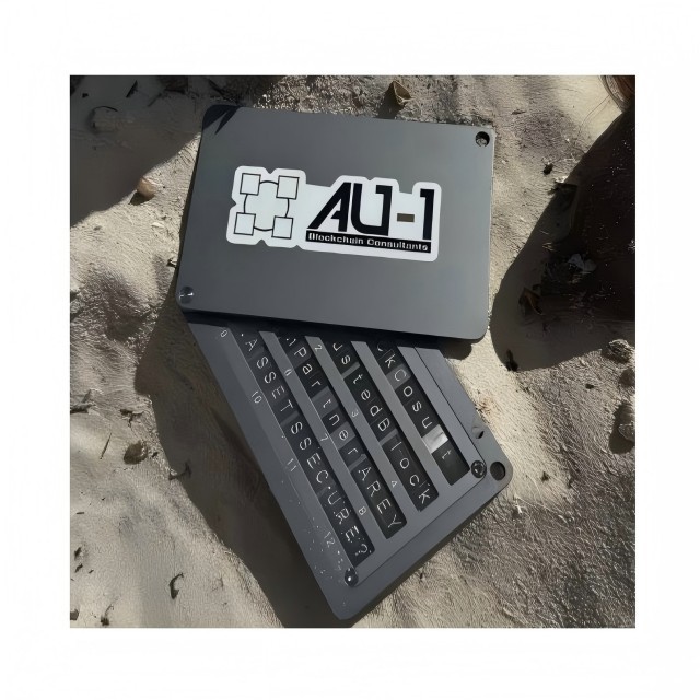 Factory Customization Service CNC Machining Aluminum Stainless Steel Mnemonic Storage Industrial Grade Crypto Hardware Wallet