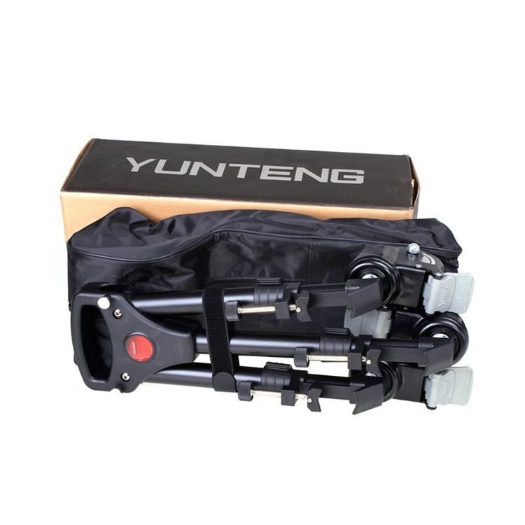 YUNTENG YT901 Professional Folding Aluminum Alloy Tripod