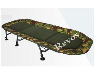 Cama de gamuza de camuflaje, cómoda, 6 patas ajustables, para <span class=keywords><strong>pesca</strong></span> de carpa - Product Image 1