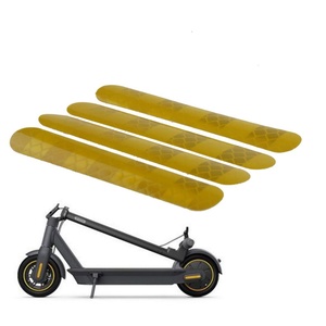 Etiqueta Reflectante Autoadhesiva para Conducción Segura, Adhesivo Modificado para Piezas de Scooter Eléctrico Ninebot MAX G30, Elektroroller - Product Image 1