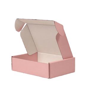 2025 Nueva caja de regalo de papel corrugado colorida personalizada Pulida para envío de cosméticos para máscaras aceites esenciales crema facial champú - Product Image 3