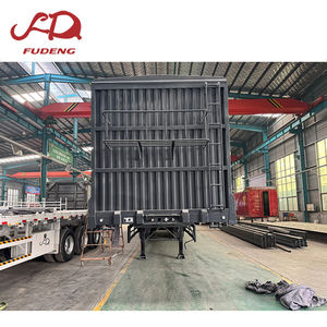 Remolque de Carga con 4 Ejes y Barandas, Capacidad de 80 Toneladas, Rendimiento Estable, Larga Vida Útil, Transporte de Carga a Granel por Carretera - Product Image 4