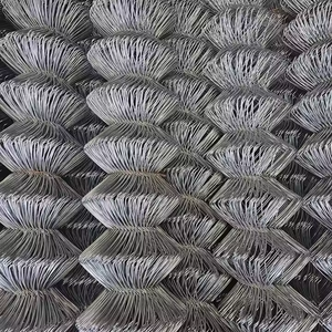 Clôture en treillis métallique losange <span class=keywords><strong>simple</strong></span> torsadé, en acier galvanisé à chaud - Product Image 2