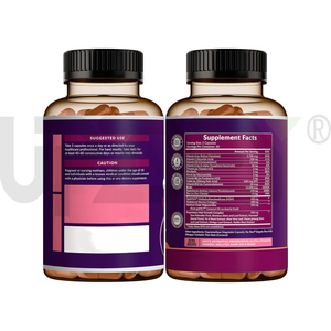 Private Label vitamine per la crescita dei capelli per le donne biotina 10,000mcg <span class=keywords><strong>Collage</strong></span> Saw Palmetto naturalmente più forte e più sano capelli pelle unghie - Product Image 3