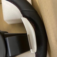 Volant en cuir pour intérieur de voiture, compatible avec BMW F10 F20 F30 F32 F36 F80 M3 M4 M5 M6 E70 E90 E91, vente en gros