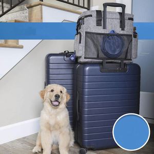 BSCI Factory Dog Travel <b>sling</b> Bag with pop up by Lucky Tail Set Includes <b>Pet</b> Travel Bag Organizer for Accessories 2 Collapsible - Product Image 4
