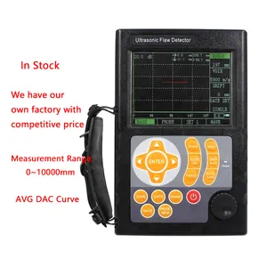 Ölçüm aralığı 0 ~ 10000mm dijital ultrasonik kusur dedektörü ndt ultrasonik kusur dedektörü