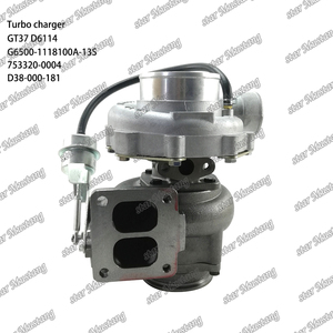 G6500-1118100A-13S sạc <span class=keywords><strong>Turbo</strong></span> GT37 d6114 753320-0004 D38-000-181 thích hợp cho các bộ phận động cơ Shang chai - Product Image 1